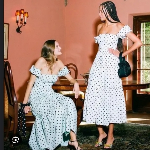 Staud Polkadot Elio Dress - Picture 2 of 2